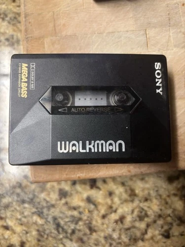 Vintage Sony Walkman WM-2091 Portable Cassette Player Mega Bass with Case