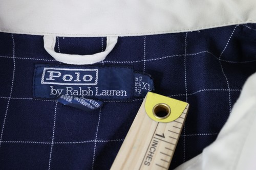 Polo Ralph Lauren giacca uomo XL beige full zip Harrington giacca a vento classica - Foto 3 di 10