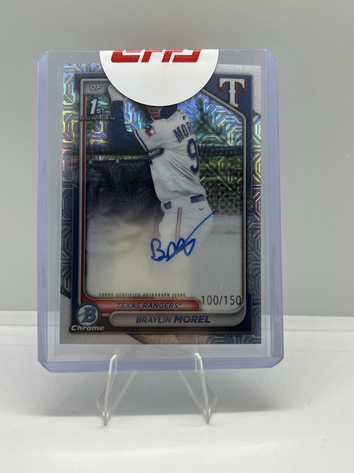 2024 Bowman Chrome - Prospect Autographs Braylin Morel #CPA-BM Hta Choice...