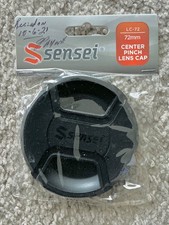 Sensei 72mm Center Pinch Snap-On Lens Cap