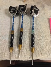 Viper Spring Bee Metal Darts Panther Design Set of 3 Dart Flights