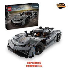LEGO 42173 Koenigsegg Jesko Absolut Gray Hypercar Set Parts List