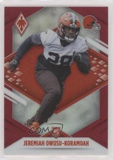 2021 Panini Phoenix Rookie Red 236/250 Jeremiah Owusu-Koramoah #166 fm0