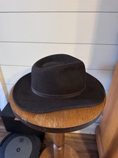 Scala Classico Wool Hat Brown, Pacific Felt, Size M