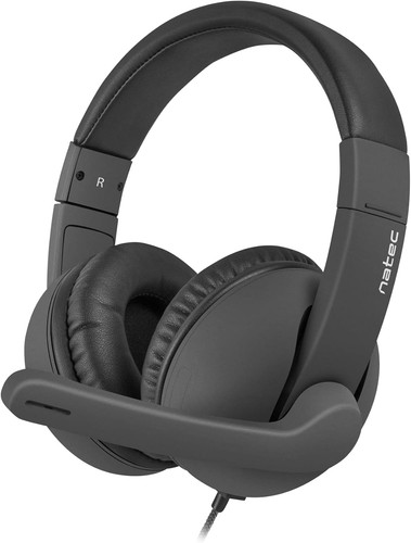 NATEC NSL-1452 - Rhea Headphones with Microphone - 第 3/6 張圖片