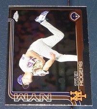 2025 Topps Chrome Baseball Update Series- #USC148 Tyler Rogers - Mets