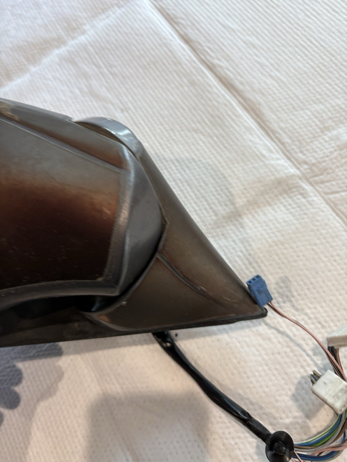 2002 02 MASERATI COUPE GT M138 SPYDER LEFT DRIVER SIDE VIEW DOOR MIRROR Burned *