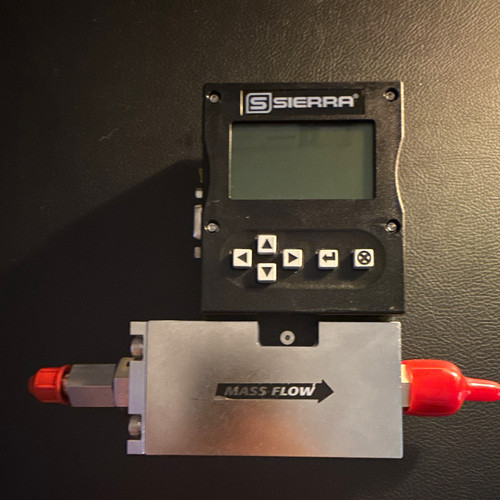 Sierra Mass Flow Meter Helium 0-80 SLPM 3/8 in M100M-DD-3-0V1-PV2-V1-CC-0-2C