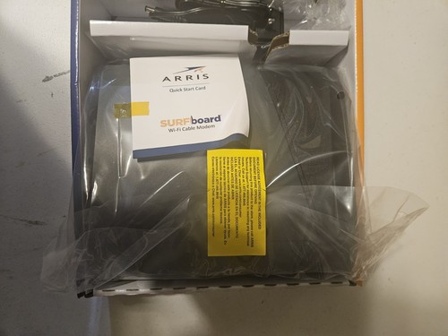 ARRIS SURFboard G34 DOCSIS 3.1 Wi-Fi 6 Cable Modem AX3000 Wi-Fi 6 Open Box - Photo 5/5