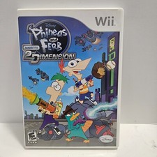 Phineas and Ferb: Across the 2nd Dimension ~ Nintendo Wii ~Wii Nintendo Complete