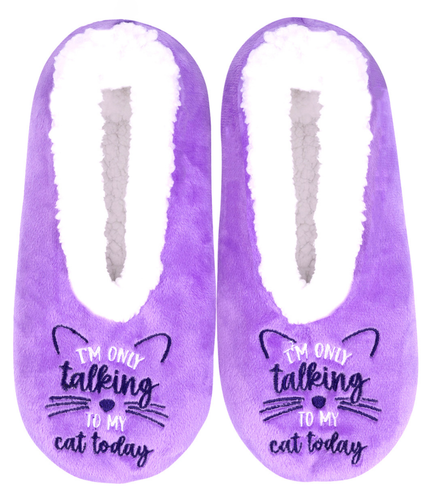 ~❤️~SNUGGUPS Quotes Womens Slippers Ladies Socks Mum Birthday Present - Picture 41 of 109