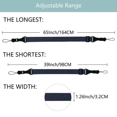 3 Pack Adjustable Shoulder Strap for iPad Tablet Case Laptop Luggage Bag - Picture 8 of 8