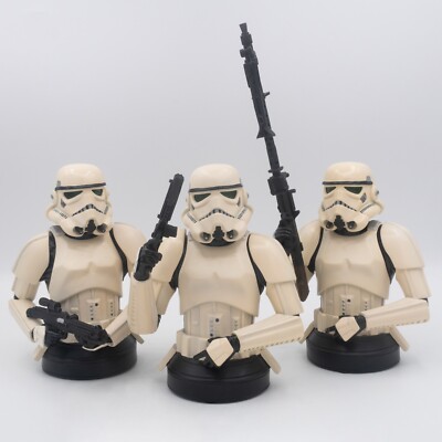 Gentle Giant Star Wars Büsten Stormtrooper 3er Set Limited Edition