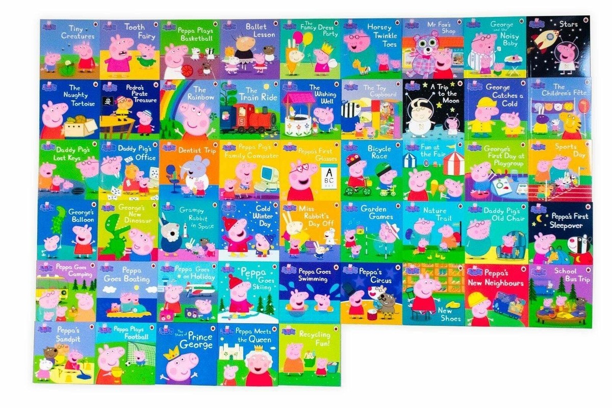 The Ultimate Peppa Pig Collection 50 Books Box Set Pack Series