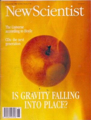 New Scientist-10 sept 1994-IS GRAVITY FALLING INTO PLACE?