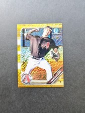 Matt Mercer #BCP-120 2019 Bowman Chrome Prospects /50 Gold Shimmer Refractor