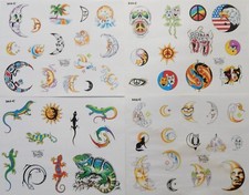 Vintage Tattoo Flash Sheets - Official Tattoo Brand - Lot of 4 Sheets