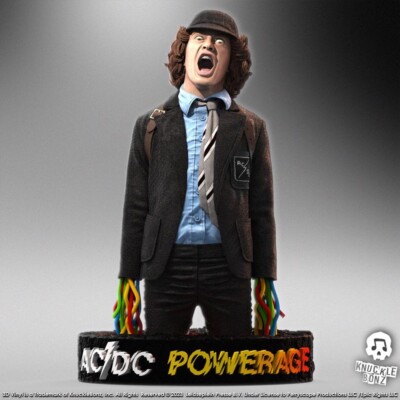 AC/DC STATUE 3D VINYL ANGUS YOUNG POWERAGE 25 cm KNUCKLEBONZ | eBay
