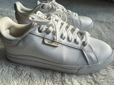   ADIDAS   COURT SILK       weiße Sneakers    Größe 40 2/3   wie NEU 