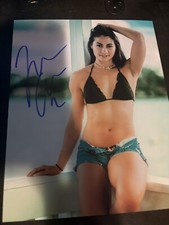 WRESTLING STAR JESSI KAMEA SIGNED 8X10 WWE FUTURE NXT WOMEN'S CHAMPION