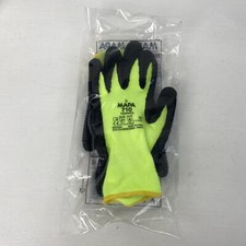 MAPA Temp-Dex 710 Nitrile Palm Coated Thermal Gloves Dots Light Size 9 New