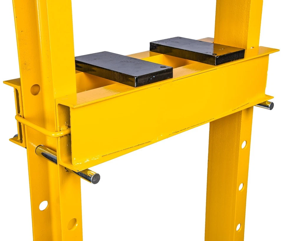 Prensa hidráulica de taller JEGS 81637 20 toneladas rango de trabajo de montaje en piso: hasta 30 3/4 i Foto 4 de 4