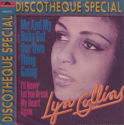 LYN COLLINS: Me And My Baby Got Our Own Thing Going (´72 / rare orig. German 7'')