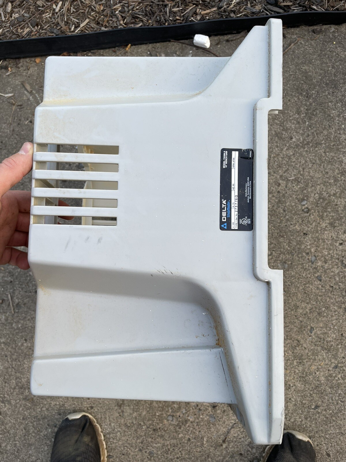 Delta ShopMaster 10” Table Saw TS200LS Plastic Housing eBay