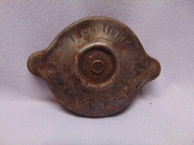 Vintage metal Radiator Cap measures 3