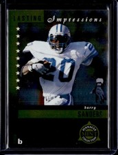 1998 Pinnacle Mint #3 Barry Sanders Lasting Impressions