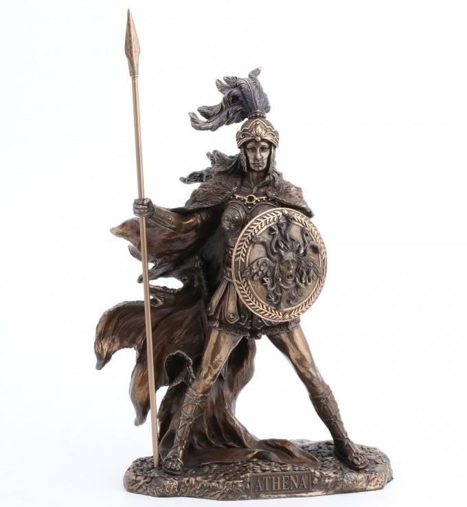 Athena Bronze Figurine