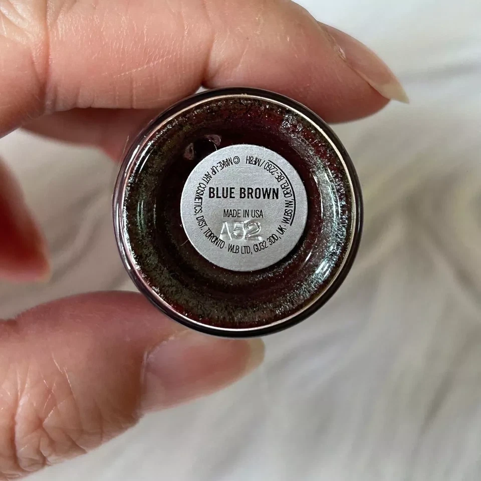 New MAC Pigment Powder Eye Shadow Liner~Blue Brown~Full size 4.5g/0.15 oz~Rare - Image 4 of 4