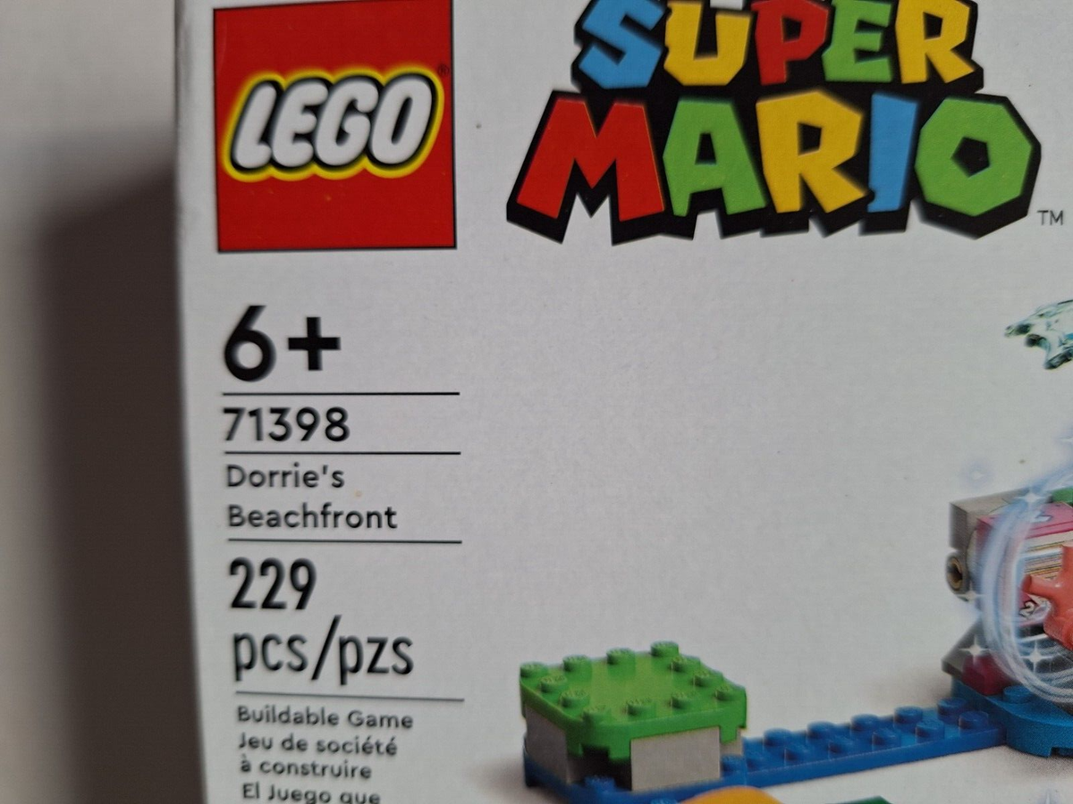 Lego Super Mario Dorrie's Beachfront Expansion Set 71398 Building