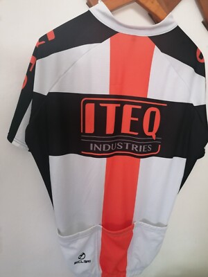 Radtrikot Team: Sicleri Iteq Industries. Sammlerstück,