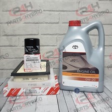 Genuine Toyota Highlander Hybrid Service Kit AXUH70 2.5L 2020-22 With 0W20 Oil