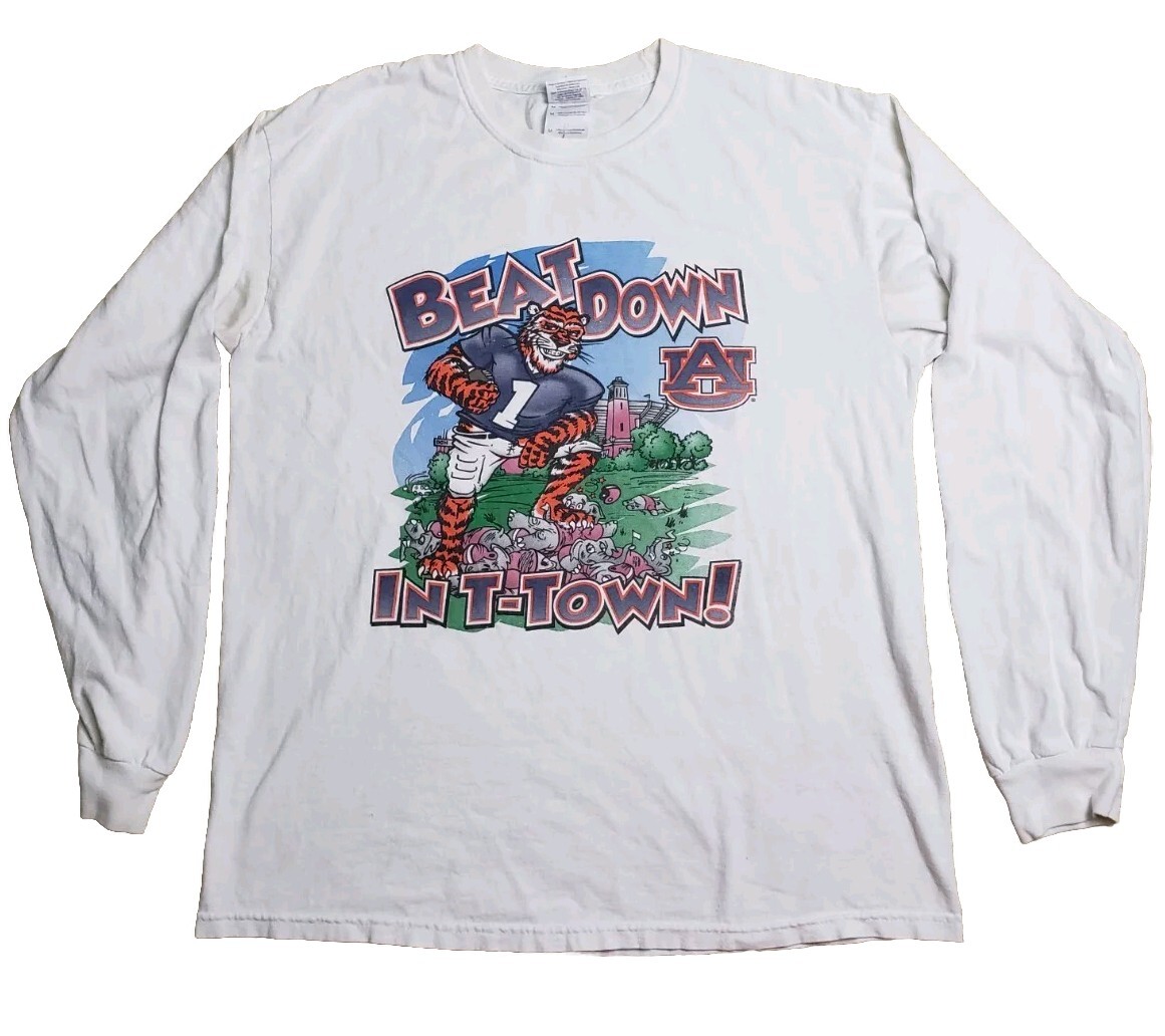 Auburn Tigers Vs Alabama Football 2010 Iron Bowl Beat Down L/S T