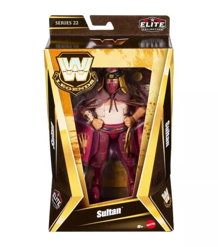 WWE Sultan Legends Elite Collection Series 22 Action Figure NEW