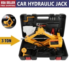 Electric Car Jack 3 Tons /6600lbs 12V Electric Scissor Car Jack For SUV Truck