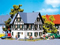 Faller 130259 Two-Family House With Half-Timbering 1:87 H0 Gauge # New In Ovp #