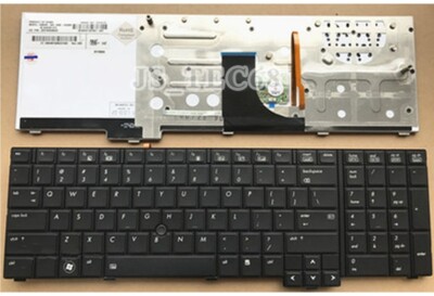 New for HP EliteBook 8740 8740W 8740P Backlight 598045-DJ1 Keyboard US ...