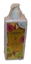NAKERY Skin Restore Face Body Hand Wash TROPICAL THERAPY 11.8 oz
