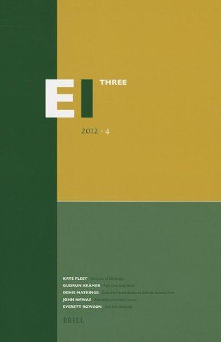 Encyclopaedia of Islam - Three 2012-4 by Kate Fleet (Paperback)