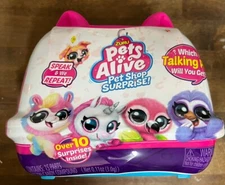 ⚡️ZURU Pets Alive ~PET Shop Surprise~ Mystery Talking Pet w/Over 10 Surprises!