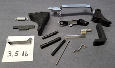 GL0CK 19 Lower Parts Kit for Gen 1-3 POLISHED TRIGGER, 3.5lb CONN, GEN 4 (30274)