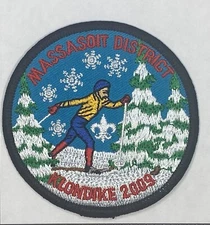 2009 Massasoit District Klondike 2009 Boy Scout patch, new unsewn