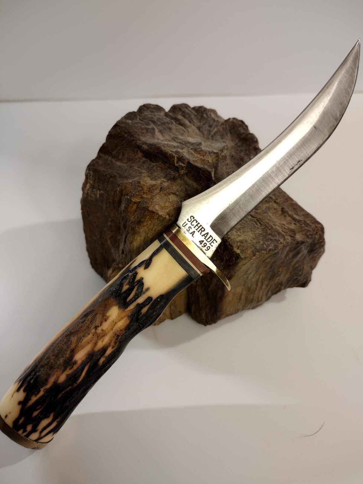 VINTAGE FIXED BLADE SCHRADE KNIFE (499) eBay