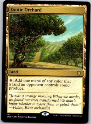 Magic: The Gathering - Frutteto Esotico (Exotic Orchard) - Rara [CON] - Carta Singola MTG
