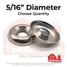 5/16" 18-8 Stainless Steel Countersunk Finishing Washers (Pick Quantity)
