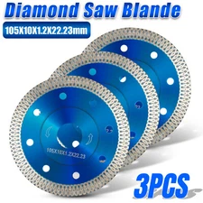 4/4.5inch Porcelain Tile Turbo Diamond Dry Cutting Disc Grinder Wheel Saw Blade