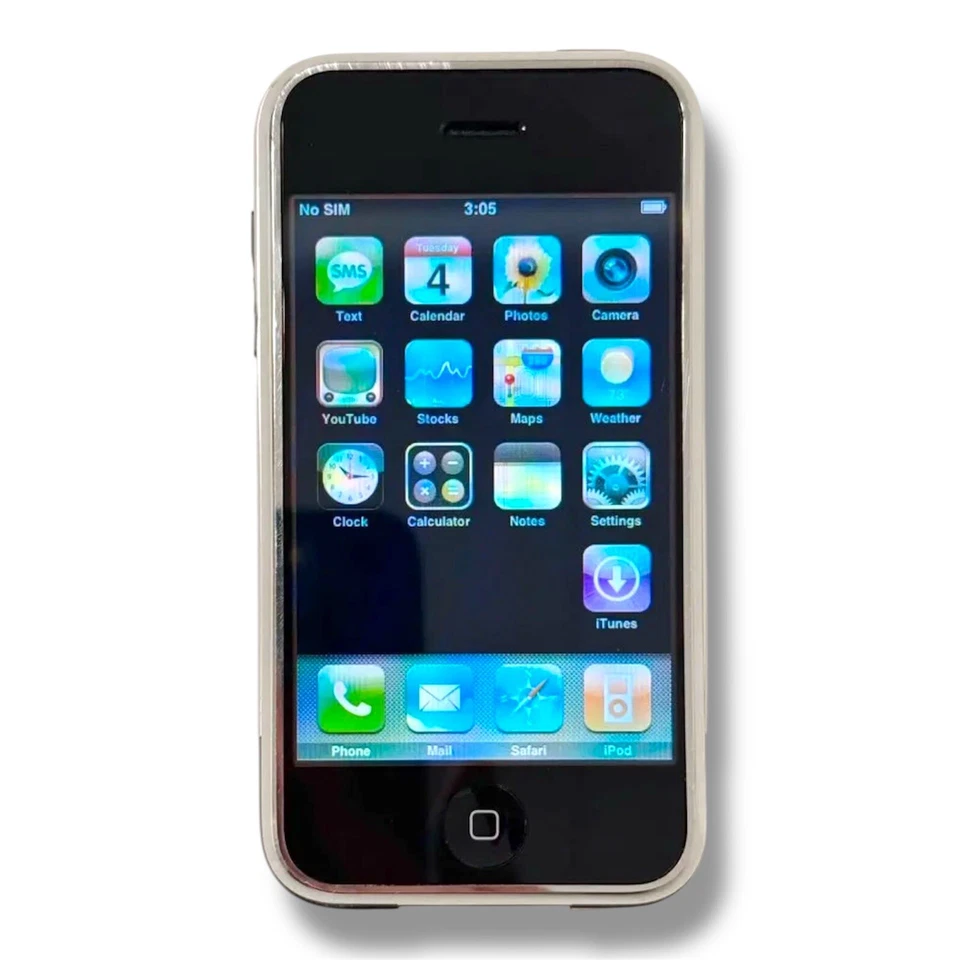 iPhone 2G 1 Generazione da 8GB IOS 1.1.1, scatola Apple Per Collezionisti RARO - Immagine 4 di 4